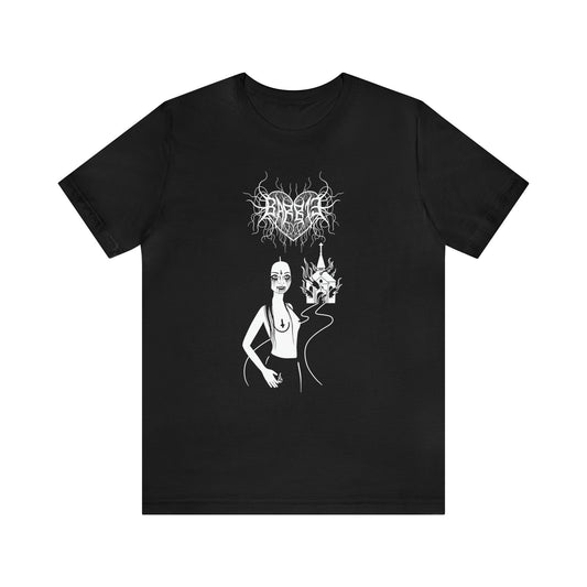 Black Metal Barbie Unisex Shirt